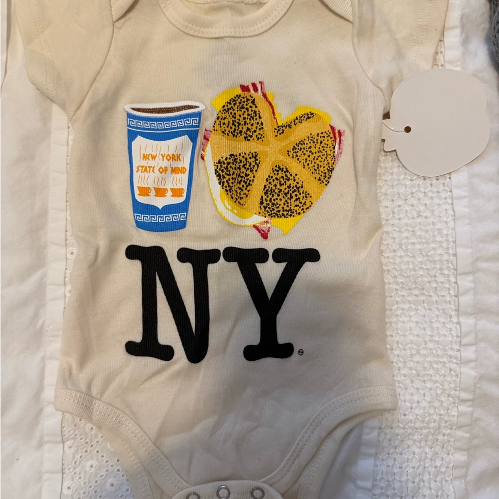Kids One Piece Onesie NY Graphic Baby Onesie